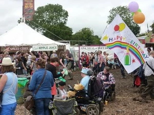 Festival Spirit guests enjoying an event