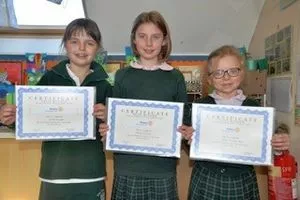 Junior competition winners